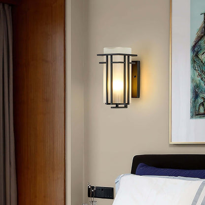 Buiten Wandlamp - IJzer & Glas