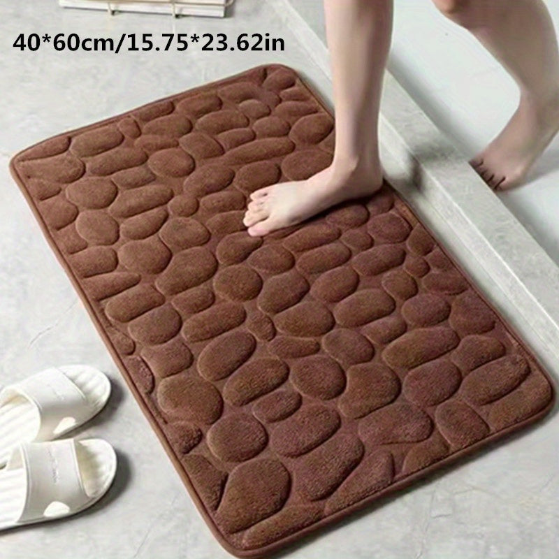 Vloerkleed voor badkamer, met antislip en sneldrogende eigenschappen.