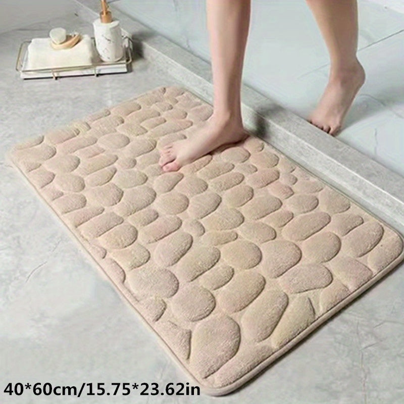 Praktische antislip badmat; verhoogt de veiligheid en het comfort in uw badkamer.