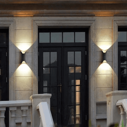 Buiten LED Aluminium Wandlamp - Waterdicht