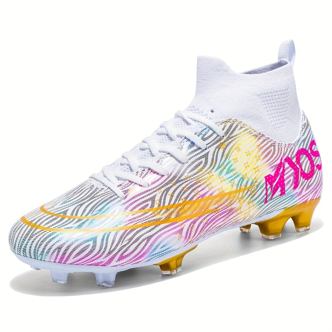 Heren Dario voetbalschoenen met hoge enkel en sterke grip voor optimale prestaties op het veld.