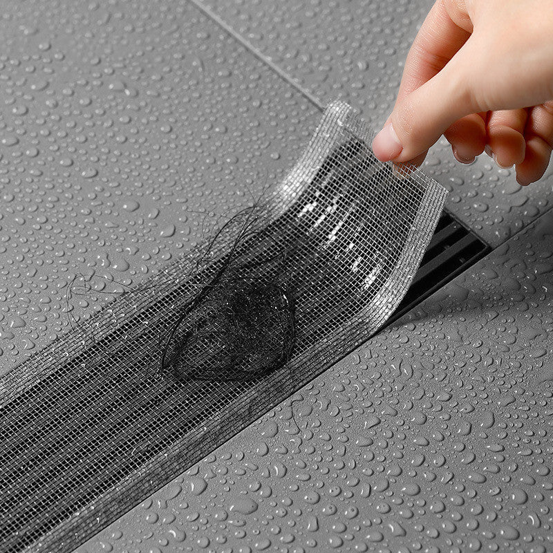 Hygiënische wegwerp afvoerfilter, ideaal voor keuken & badkamer. Beschermt afvoer tegen etensresten & haar.