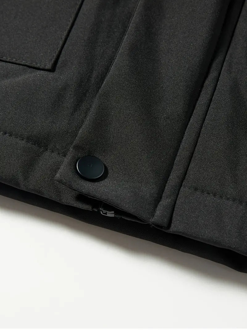 Regular fit heren winterjas, waterdicht en warm, perfect als buitenkleding.