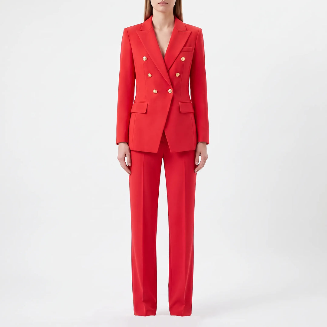 Elegant dames 2-delig broekpak Tracey. Veelzijdig damespak, ideaal voor een zakelijke look, formele gelegenheden of stijlvolle mode.
