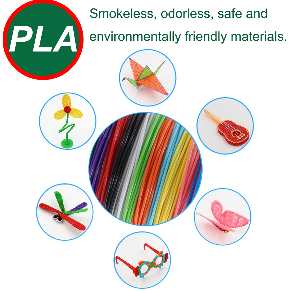 Perfect kinder cadeau: 3D printpen met PLA filament, urenlang creatief speelplezier voor jonge kunstenaars.