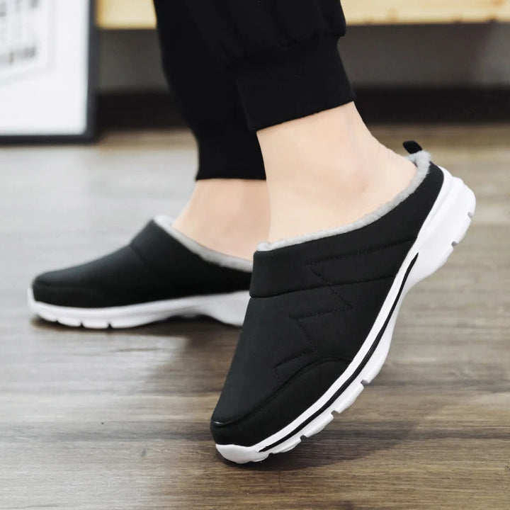 Zachte heren pantoffels met warme voering, perfect voor voetcomfort. Ideale huispantoffels voor mannen.