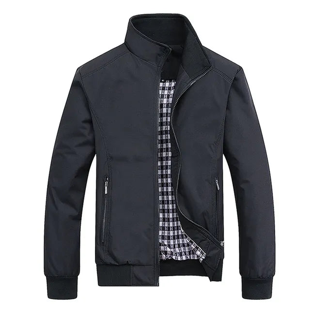 Casual heren slim fit bomberjas, ideaal voor modebewuste mannen als trendy bovenkleding.