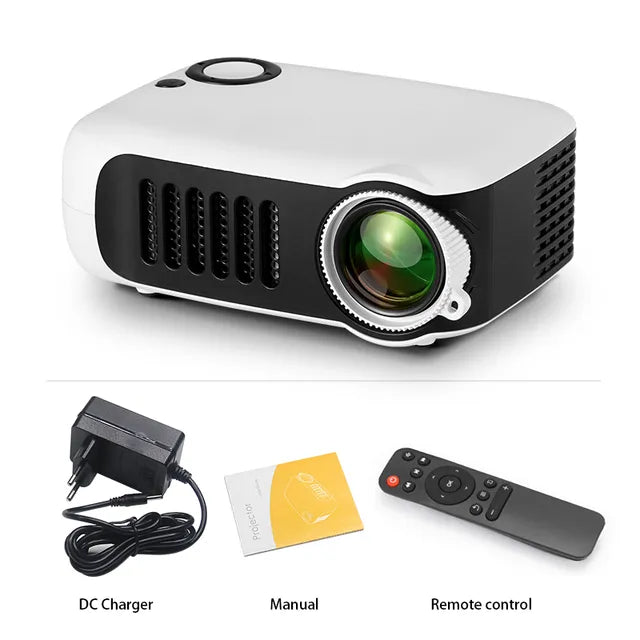 Deze draagbare filmprojector transformeert elke ruimte in een persoonlijke bioscoop; essentieel huis gadget.