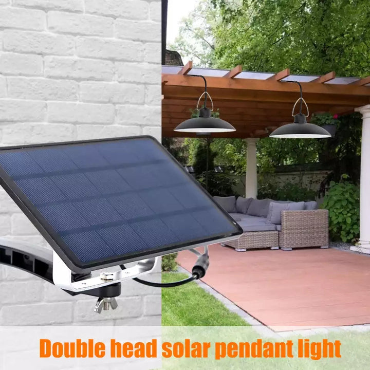 TwinRay draadloze LED verlichting op zonne-energie; fel licht met gemak te bedienen via afstandsbediening.