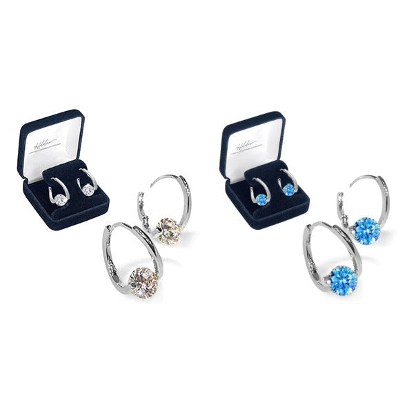 Elegante dames germanium oorbellen. Deze modieuze sieraden zijn lichtgewicht en voegen stijl toe.
