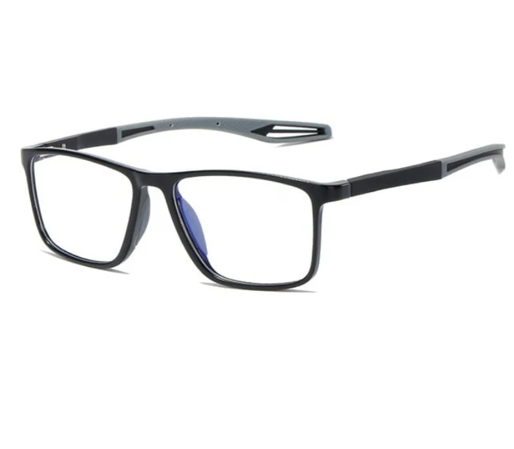 Stijlvolle Orlando titanium herenleesbril met blauwlichtfilter biedt ultralicht comfort voor dagelijks gebruik.