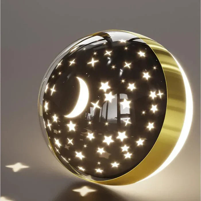 Kinderlamp GlowNest: decoratieve wandlamp met drie instelbare kleuren LED, ideaal voor de babykamer.