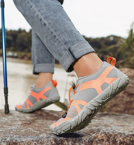 Extreem flexibele uniseks barefoot sneakers, voor natuurlijke voetbeweging en comfort tijdens outdoor activiteiten.
