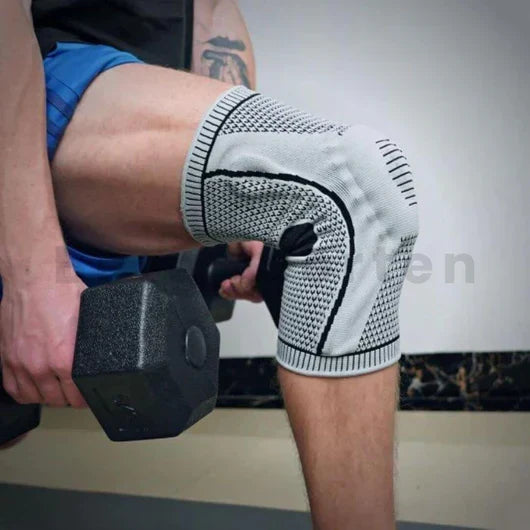 Unisex KnieStabiel knieondersteuning voor sportondersteuning. Zorgt voor stabiliteit en herstel tijdens bewegen.