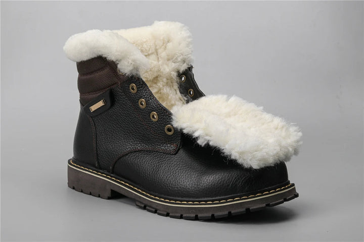 Comfortabele heren winterlaarzen, waterafstotend en ultra warm voor koud weer.