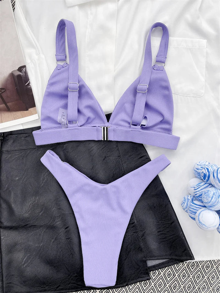 Badkleding van hoge kwaliteit: Dames Vera push-up bikini in modieuze Braziliaanse stijl.