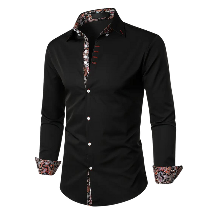 Trendy beige heren overhemd, stijlvol en modern, ideaal voor een zakelijke of feestelijke look.