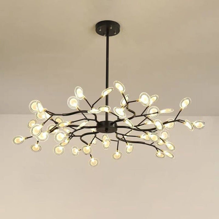 Pronkstuk interieur design; moderne LED plafondlamp, creëert een unieke sfeer.