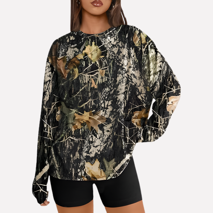 Modern oversized dames shirt, lange mouwen, perfect voor een casual maar modieuze look.