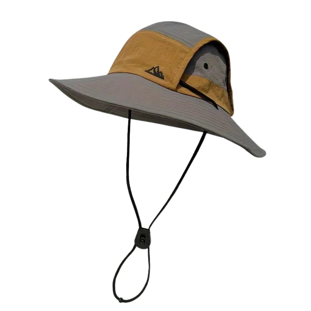 Comfortabele unisex zonnehoed voor buiten, UV-bescherming, geschikt voor wandelen, vissen en strand.
