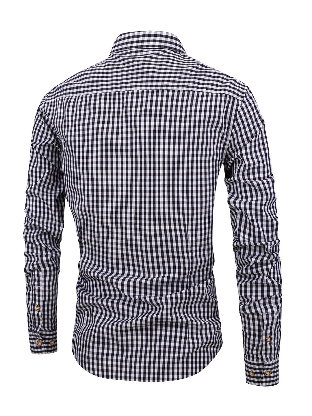 Veelzijdig geruit overhemd voor heren, ideaal voor zowel casual outfits als een nette, doch comfortabele look.