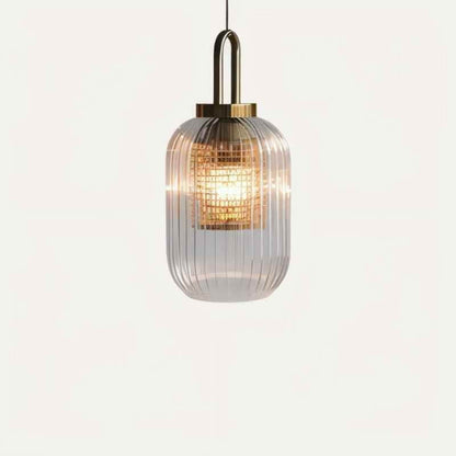 Hanglamp met Glazen Kap - Sfeervolle Verlichting