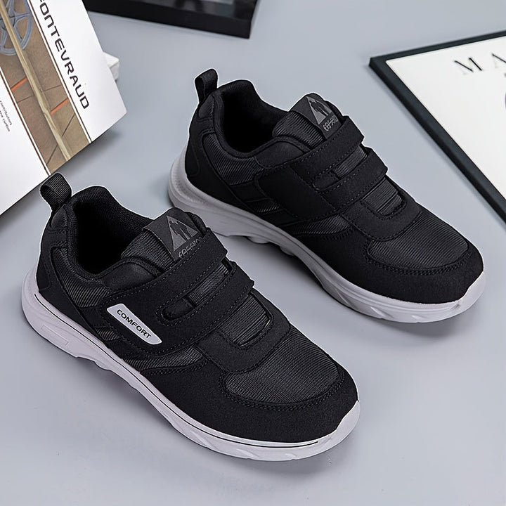 Comfortabele uniseks wandelschoenen EasyStride met klittenbandsluiting, ideaal voor dagelijks gebruik.