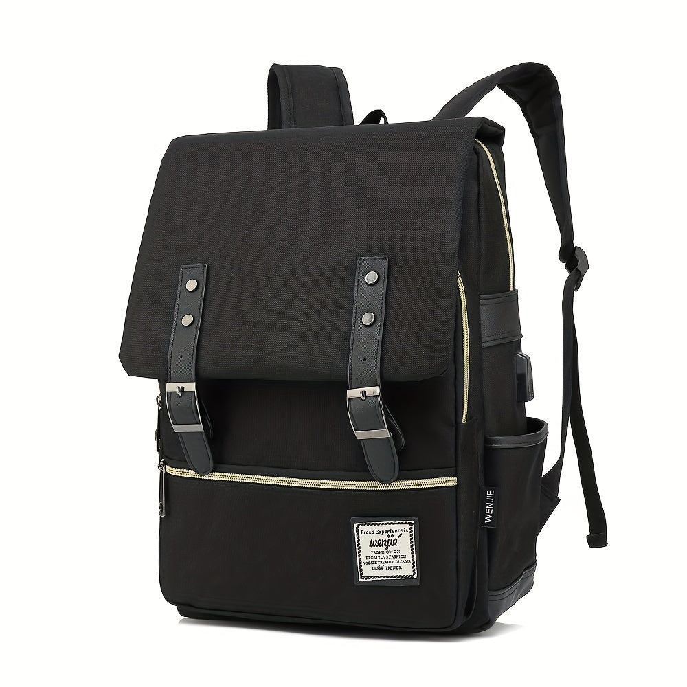 Waterdichte werktas/schooltas, ontworpen voor comfort en bescherming van laptops.