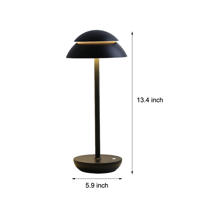 GlowBeam tafellamp, draadloos met LED; oplaadbaar, modern en portable sfeerverlichting.