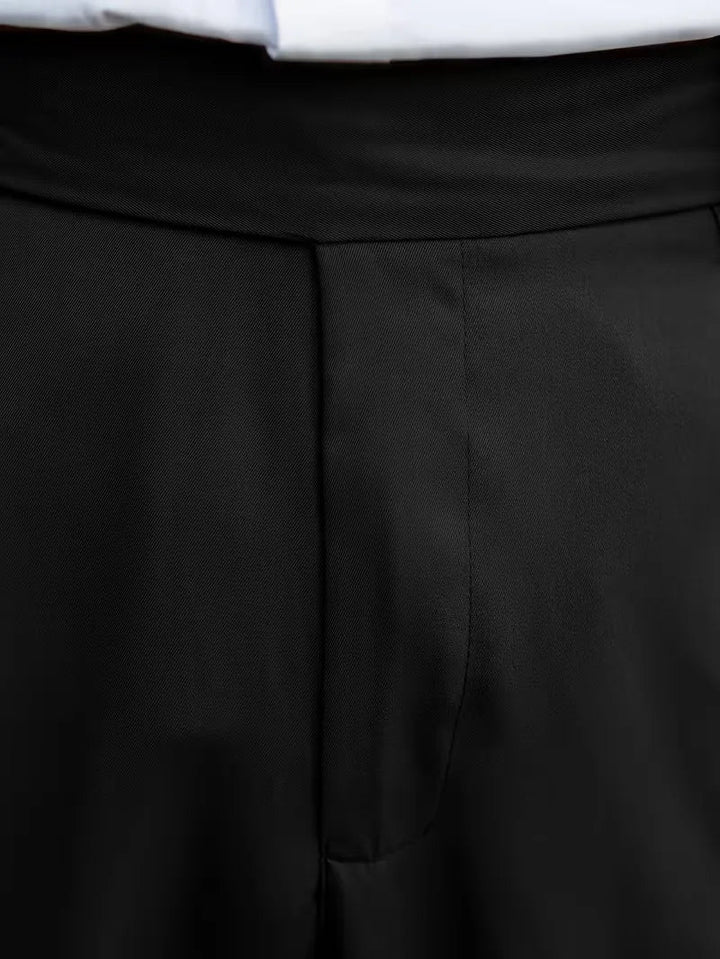 Nette heren broek, straight leg, smart casual, ideaal voor kantoor of vrije tijd.