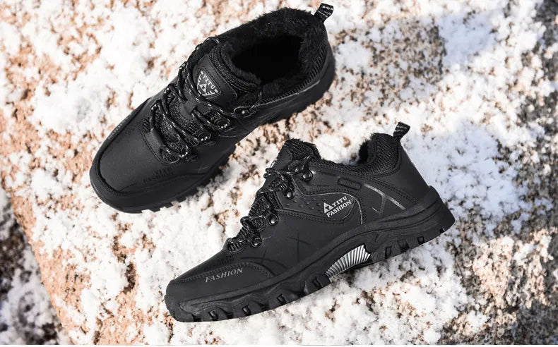 Warme en comfortabele heren winterschoenen, waterdicht voor de koudste winterdagen.