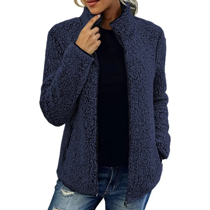 Dames fleece vest Petra, zachte stof, perfect als extra laagje tijdens koelere avonden.