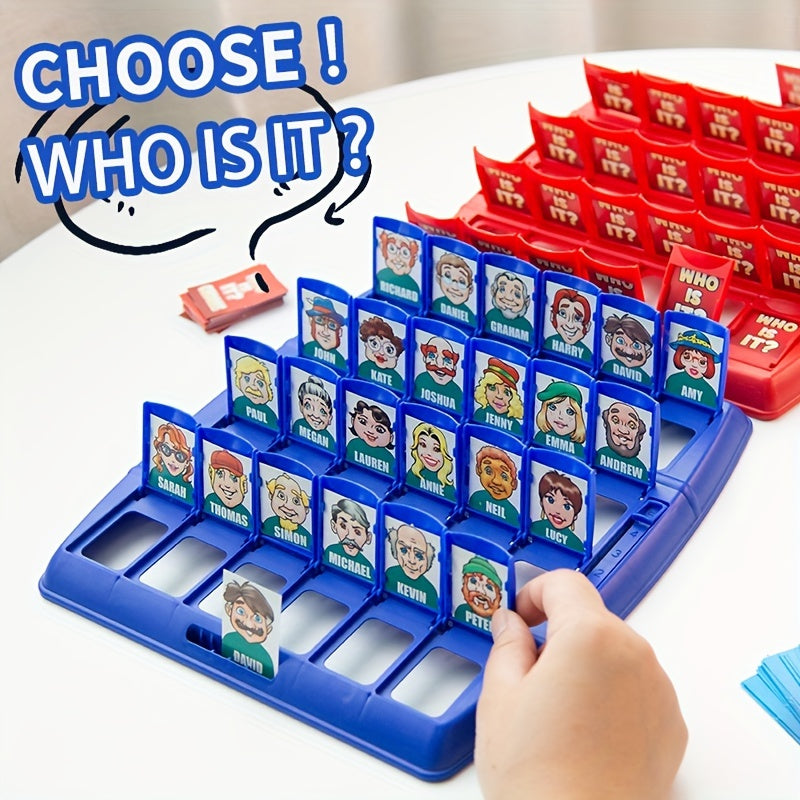 Close-up Wie Is Het? personages: De vele diverse karakters klaar om geraden te worden in dit logisch denk raadspel.
