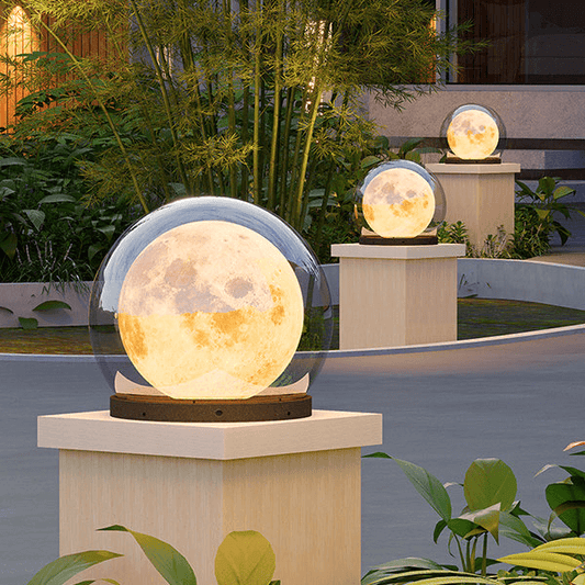 Moderne Buitenlamp - Maanvormig Design