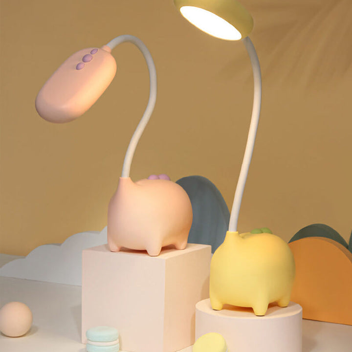 USB oplaadbare kinderlamp, dinosaurus design, perfect als nachtlampje of leeslamp.