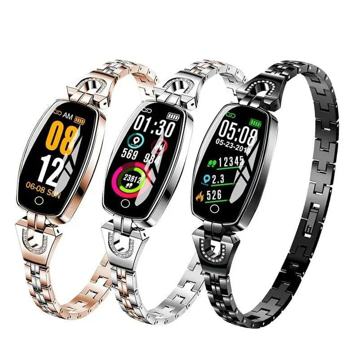 Dames waterdichte fitness armband FitStyle, hartslagmeter & activity tracker voor welzijn en sport.