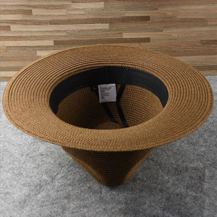Traditionele handgemaakte Panama hoed uit Ecuador. Authentiek toquilla stro voor unisex zomer mode. [[lstfy-media:14]]