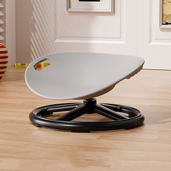FocusFlow ergonomische swivel stoel, zwart, voor actief en dynamisch zitten op kantoor.