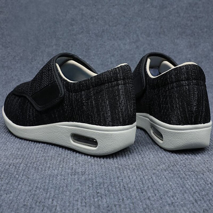 Comfortabele unisex ademende diabetici schoenen, perfect voor langdurig dragen en gevoelige voeten.