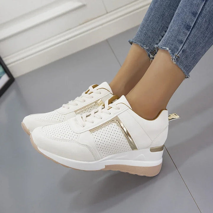 Dames AirKicks sneakers, stijlvol en comfortabel voor dagelijks gebruik. Lichtgewicht casual schoenen.