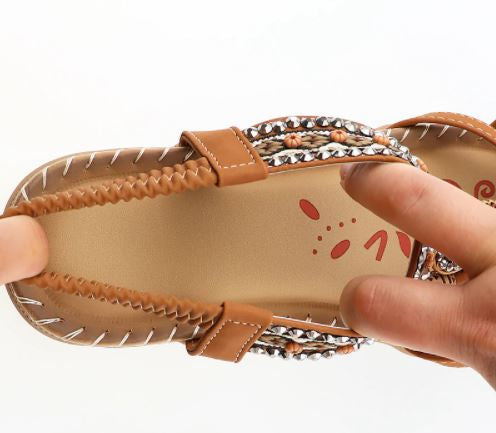 Comfortabele en elegante Bohemia dames sandalen, perfecte voetmode voor zomerse stijl en elke gelegenheid.
