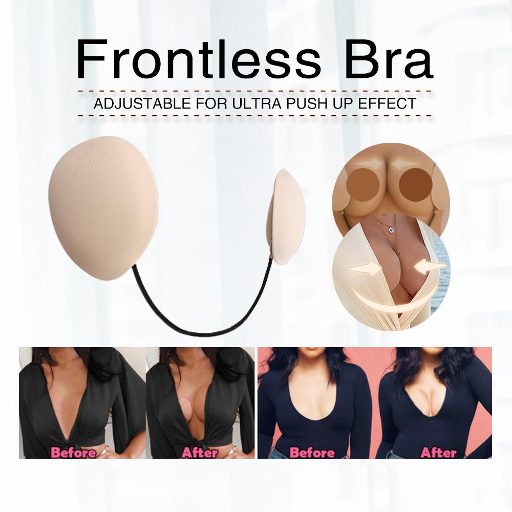 Dames onzichtbare bh kit voor diepe decolletés, strapless en backless, met perfecte pasvorm.