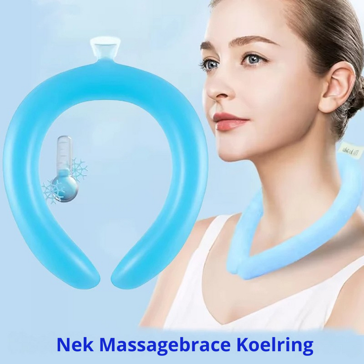 Unisex verkoelende halsband met PCM technologie, ideaal voor zomerse outdoor activiteiten en nekkoeling.