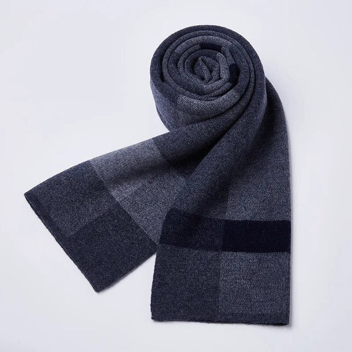 Heren wollen sjaal; ultieme warmte en stijl voor de winter. Comfortabel en winddicht.