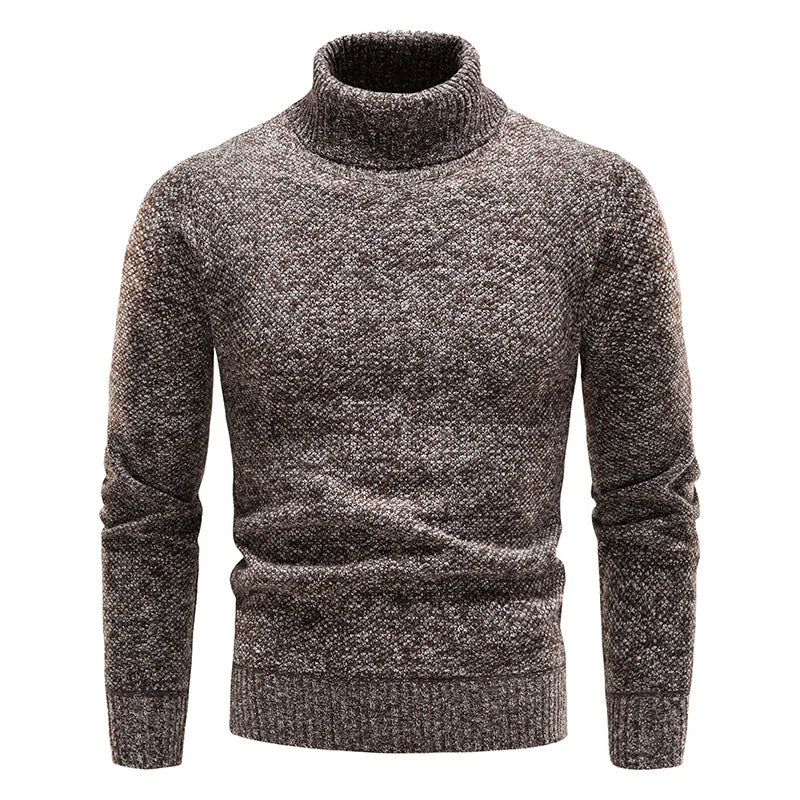 Heren coltrui, warm en comfortabel voor de winter. Ideaal voor koude dagen, casual stijl.