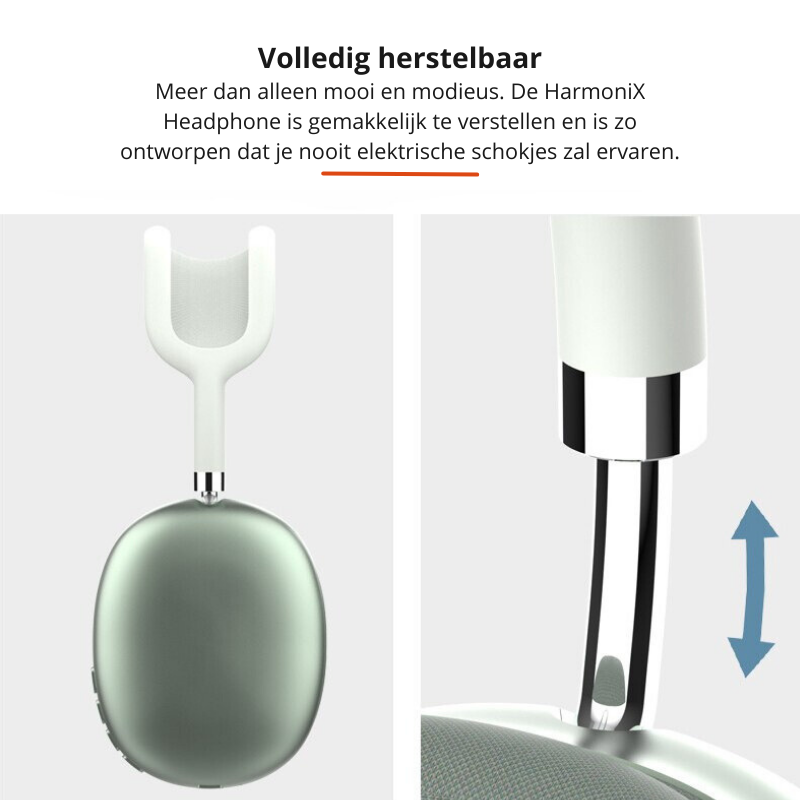 Lichtgewicht draadloze on-ear koptelefoon, perfect voor onderweg, geniet van muziek en multimedia overal.