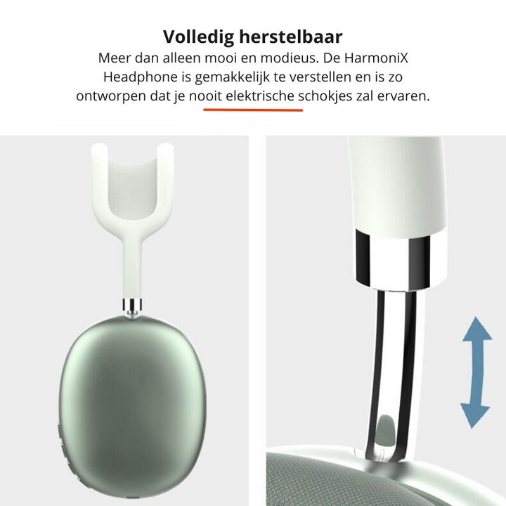 Lichtgewicht draadloze on-ear koptelefoon, perfect voor onderweg, geniet van muziek en multimedia overal.