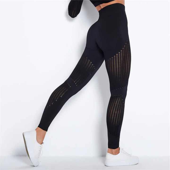 Stijlvolle vormgevende dameslegging met corrigerend highwaist design. Perfect voor elke workout of yoga sessie.