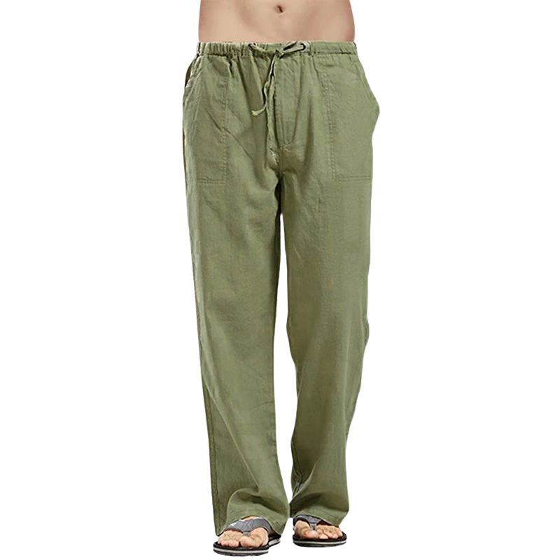 Trendy heren zomerbroek met oversized pasvorm en trekkoord, voor ultiem comfort en een modieuze casual look.