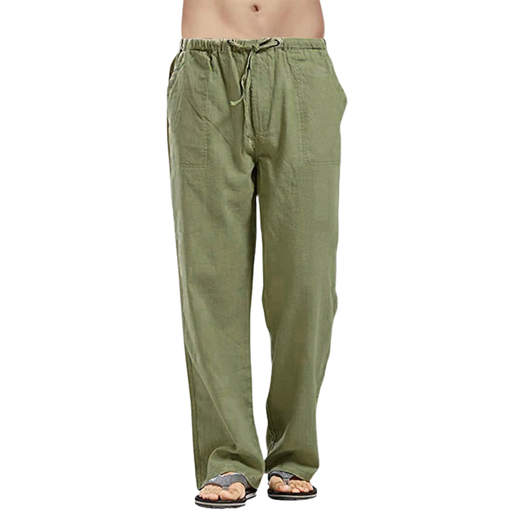 Trendy heren zomerbroek met oversized pasvorm en trekkoord, voor ultiem comfort en een modieuze casual look.